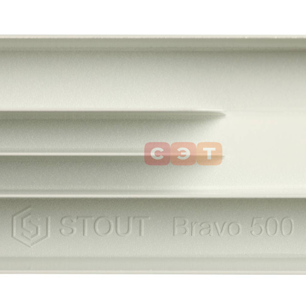 Алюминиевый радиатор Bravo 500 (12 секций)
